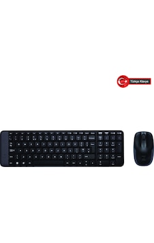 Logitech Mk220 920-003163 Kablosuz Türkçe Q Klavye/mouse Set Logitech Mk220 920-003163 Kablosuz Türkçe Q Klavye/mouse Set