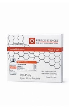 P S Tirzepatide 5 Mg + Bacteriostatic Water Vials Research Kit
