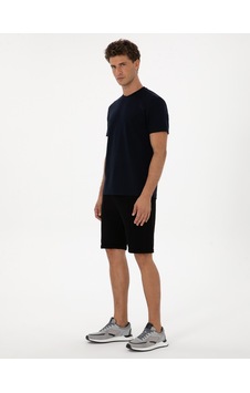 Pierre Cardin Siyah Regular Fit Örme Şort 50310567-vr046 Pierre Cardin Siyah Regular Fit Örme Şort 50310567-vr046