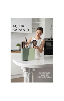 Zenvac Akıllı Sürgülü Bıçaklık Ve Kaşıklık Organizeri - Ayarlanabilir Tezgah Üstü Mutfak Düzenleyici 72257 Renkli Zenvac Akıllı Sürgülü Bıçaklık Ve Kaşıklık Organizeri - Ayarlanabilir Tezgah Üstü Mutfak Düzenleyici 72257 Renkli