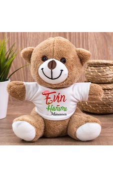 Isme Özel Evin Hanımı Peluş Ayıcık Isme Özel Evin Hanımı Peluş Ayıcık