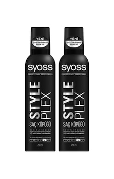 Syoss 2'li Style Plex Saç Köpüğü 250ml