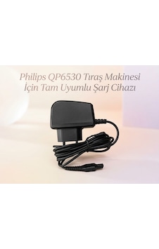 Philips Qp6530 Uyumlu Tıraş Makinesi Şarj Adaptörü 15v Hq8505 - Oneblade S5000, S7000, S9000 Philips Qp6530 Uyumlu Tıraş Makinesi Şarj Adaptörü 15v Hq8505 - Oneblade S5000, S7000, S9000