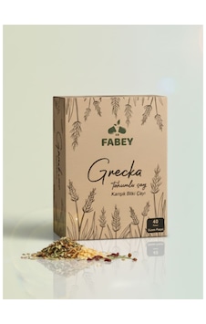 Grecka Tohumlu Çay 40 Adet Süzen Poşet Çay Grecka Tohumlu Çay 40 Adet Süzen Poşet Çay