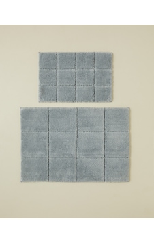 Glintar Kaydırmaz Taban Banyo Paspası Seti 60x90 + 40x60 Cm Gri Glintar Kaydırmaz Taban Banyo Paspası Seti 60x90 + 40x60 Cm Gri