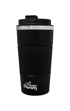 Any Morning 500 Ml Paslanmaz Çelik Termos Mug, Kaymaz Silikon Hal Any Morning 500 Ml Paslanmaz Çelik Termos Mug, Kaymaz Silikon Hal