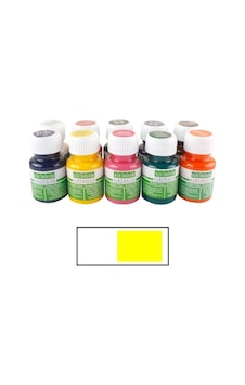 Südor Kumaş Boyası 25ml Sarı - 4 Adet Çok Renkli Südor Kumaş Boyası 25ml Sarı - 4 Adet Çok Renkli