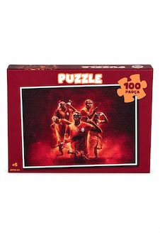 Galatasaray Lisanslı 100 Parça Puzzle - Victor Osimhen Özel Baskılı Çocuk Yapboz