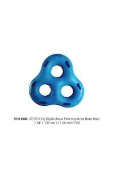 Zebec Üç Kişilik Aqua Park Kaydırak Botu Mavi Zebec Üç Kişilik Aqua Park Kaydırak Botu Mavi