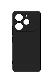 Tecno Pova 6 Pro Kılıf Kamera Korumalı Silikon Rubber Arka Kapak Siyah Tecno Pova 6 Pro Kılıf Kamera Korumalı Silikon Rubber Arka Kapak Siyah