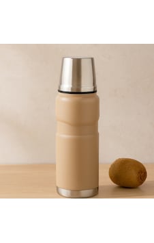 0.5 L Paslanmaz Çelik Termos Sızdırmaz Kapak / Bardaklı Sarı 0.5 L Paslanmaz Çelik Termos Sızdırmaz Kapak / Bardaklı Sarı