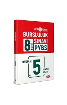 8.Sınıf PYBS Bursluluk Sınavı 5 Deneme -  Editör