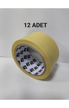Fawori Kağıt Bant Boya Maskeleme Bandı 50 Mm X 30 Metre - 12 Adet Fawori Kağıt Bant Boya Maskeleme Bandı 50 Mm X 30 Metre - 12 Adet