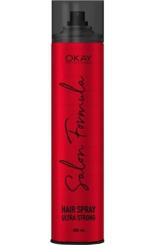 Okay Salon Formula Ultra Strong Saç Spreyi 400 ML