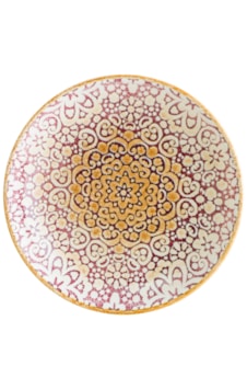 Alhambra Gourmet 12 Adet 15 Cm 330 Cc Porselen Çukur Tabak Bordo Alhambra Gourmet 12 Adet 15 Cm 330 Cc Porselen Çukur Tabak Bordo
