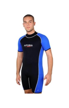 - Sport Shorty 3 Mm Dalış Elbisesi L Mavi / Siyah - Sport Shorty 3 Mm Dalış Elbisesi L Mavi / Siyah