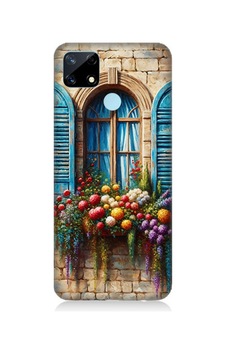 Realme 7i Uyumlu Pencereden Renkli Hayat Desenli Silikon Kılıf Çok Renkli Realme 7i Uyumlu Pencereden Renkli Hayat Desenli Silikon Kılıf Çok Renkli