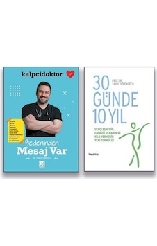 30 Günde 10 Yıl & Bedeninden Mesaj Var 2 Kitap Set & Gençle... 30 Günde 10 Yıl & Bedeninden Mesaj Var 2 Kitap Set & Gençle...