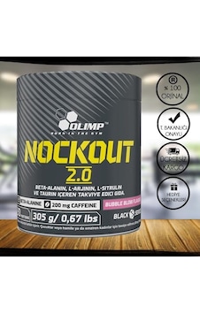 Olimp Nockout 2.0 305 Gr ( Pre-Workout ) + Hediye Olimp Nockout 2.0 305 Gr ( Pre-Workout ) + Hediye