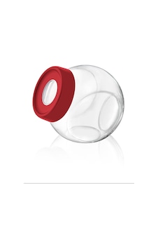 Ring Çift Dipli Kavanoz 750 Cc Royaleks-c00225 Kırmızı Ring Çift Dipli Kavanoz 750 Cc Royaleks-c00225 Kırmızı