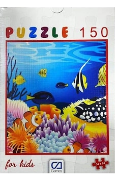 Farkburada Ca Games Balıklar Puzzle 150 Parça Ca.6106