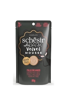 Schesir After Dark Velvet Mousse Tavuklu ve Biftekli Yetişkin Kedi Konservesi 80 G Schesir After Dark Velvet Mousse Tavuklu ve Biftekli Yetişkin Kedi Konservesi 80 G