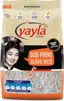 Yayla Gurme Suşi Pirinç 500 G