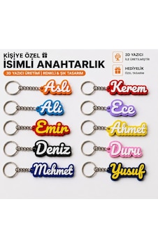 Kişiselleştirilmiş Anahtarlık&çanta Akseuarı Siyah - Beyaz Kişiselleştirilmiş Anahtarlık&çanta Akseuarı Siyah - Beyaz