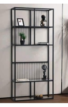 Sera Kitaplık Siyah Çok Amaçlı Raf Ünitesi 80x30x180 Cm Sera Kitaplık Siyah Çok Amaçlı Raf Ünitesi 80x30x180 Cm