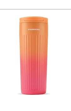 Starbucks Turuncu Ombre Çelik Termos - 473ml Pembe Starbucks Turuncu Ombre Çelik Termos - 473ml Pembe