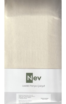 Nev Penye Çarşaf Fitted Krem 160x200+30 Nev Penye Çarşaf Fitted Krem 160x200+30