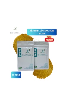 Ginseng Ağrı Bandı Hızlı Etkili Ve Rahatlatıcı 2'li Paket 50 Adet Bant