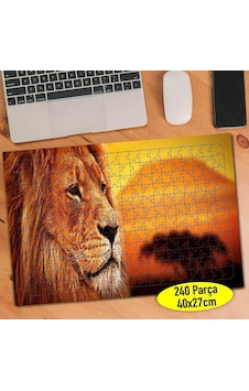 Afrikalı Aslan Hayvan 240 Parça Puzzle Yapboz Tablo-62334577 Afrikalı Aslan Hayvan 240 Parça Puzzle Yapboz Tablo-62334577