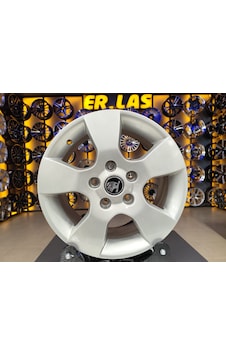 4 Adet Skoda  6.5 15 5 112 Et50 57.1 Sılver Jant Revize Edilmiş Takım