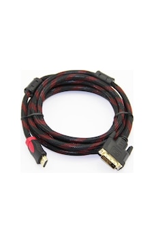 Hdmi To Dvi 24+1 Çevirici Dönüştürücü Monitör Kablosu 1.5 m