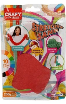 3604 Crafy Streç Oyun Kumu Kırmızı 200 G -sunman Çok Renkli 3604 Crafy Streç Oyun Kumu Kırmızı 200 G -sunman Çok Renkli