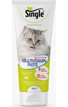 Single Cat Kediler İçin Multivitamin Macun 100 G