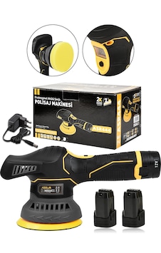 Assur Asr444 12V Orbital 6 Kademeli Polisaj Makinesi Siyah Assur Asr444 12V Orbital 6 Kademeli Polisaj Makinesi Siyah