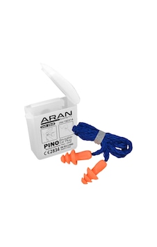 Aran Safety Pıno Yıkanabilir Kutulu Kulak Tıkacı 6'lı