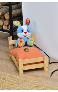 Grootland Ahşap Kedi Oyuncak Yatağı 50 CM