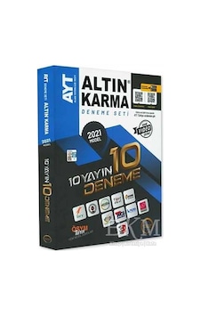 Altın Karma AYT Deneme Seti 10 Yayın 10 Deneme Altın Karma AYT Deneme Seti 10 Yayın 10 Deneme