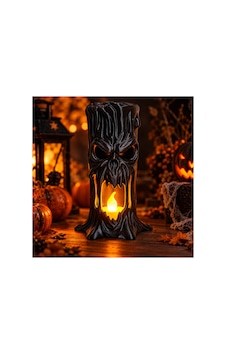 Eriyen Hayalet Led Mumlu Lamba 15 Cm - Dekoratif Halloween Gece Lambası Siyah Siyah Eriyen Hayalet Led Mumlu Lamba 15 Cm - Dekoratif Halloween Gece Lambası Siyah Siyah