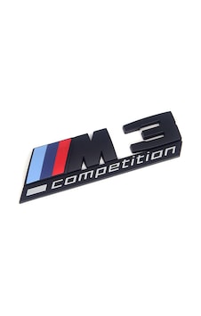 Bmw M3 Competition Bagaj Yazısı Siyah Renk - Bmw M3 Competition T Bmw M3 Competition Bagaj Yazısı Siyah Renk - Bmw M3 Competition T