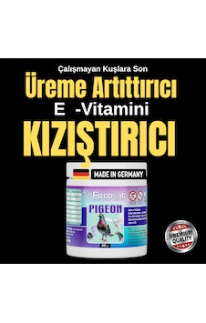 Feroxit Güvercinler İçin Üreme Destek & Kızıştırıcı Ve E-vitamin 20 G Feroxit Güvercinler İçin Üreme Destek & Kızıştırıcı Ve E-vitamin 20 G