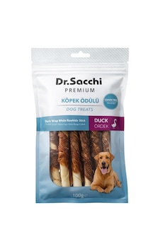 Dr.sacchi Premium Ördek Sargılı Beyaz Sığır Derisi Burgu Çubuk Tahılsız Köpek Ödülü 5" 9-11 Gr 10'lu Dr.sacchi Premium Ördek Sargılı Beyaz Sığır Derisi Burgu Çubuk Tahılsız Köpek Ödülü 5" 9-11 Gr 10'lu