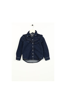Lee Cooper Koyu Mavi Kız Çocuk Gömlek 241 Lcg 141001 Cherry Dark Blue