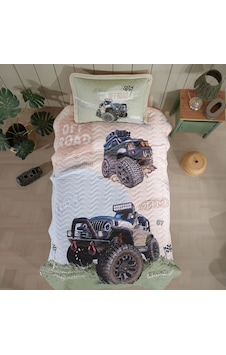 Clasy Ranforce Tek Kişilik Yatak Örtüsü Ofroad Bej Bej Clasy Ranforce Tek Kişilik Yatak Örtüsü Ofroad Bej Bej