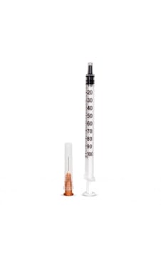 Genject - 1 Ml 3 Parça 26g 0.45x13mm İğneli İnsülin Enjektörü 10