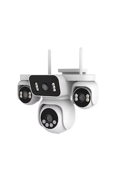 4 Lens 1 Ptz Wifi Camera New Io-wf107 4 Lens 1 Ptz Wifi Camera New Io-wf107