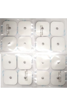 4 Pakette 16 Adet Çıtçıtlı Elektrot Pedi 5 x 5 Cm 4 Pakette 16 Adet Çıtçıtlı Elektrot Pedi 5 x 5 Cm